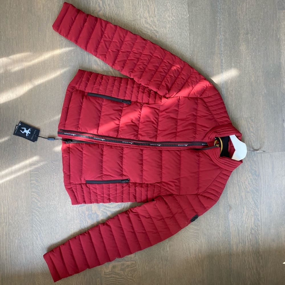 Moose Knuckles Red Jacket - Size Small